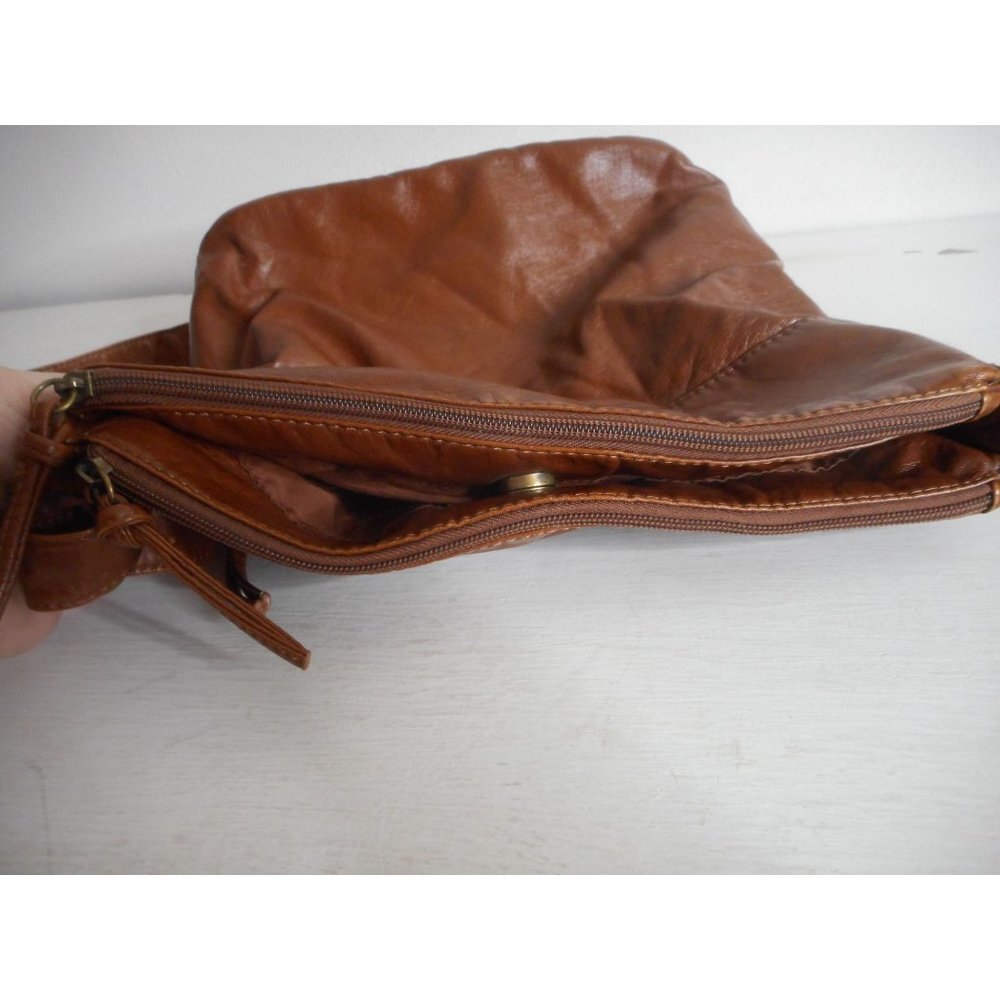 Brown Bueno Handbag Brown adjustable strap Lined Crossbody Purse Shoulder Bag - Picture 10 of 10